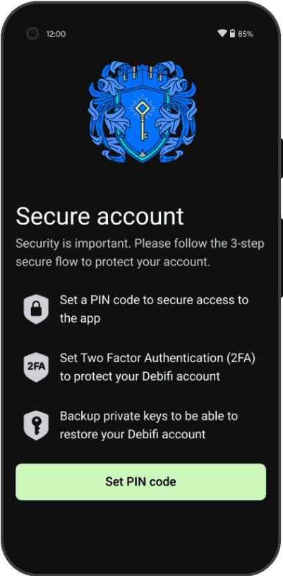 App Secure Account